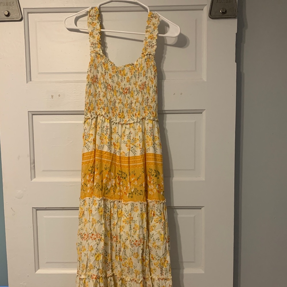 Ankle length maxi dress, size small